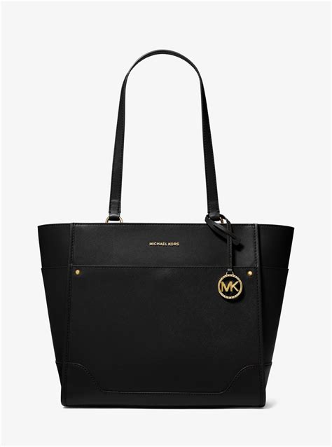 michael kors large gathered logo tote|Michael Kors harrison large tote.